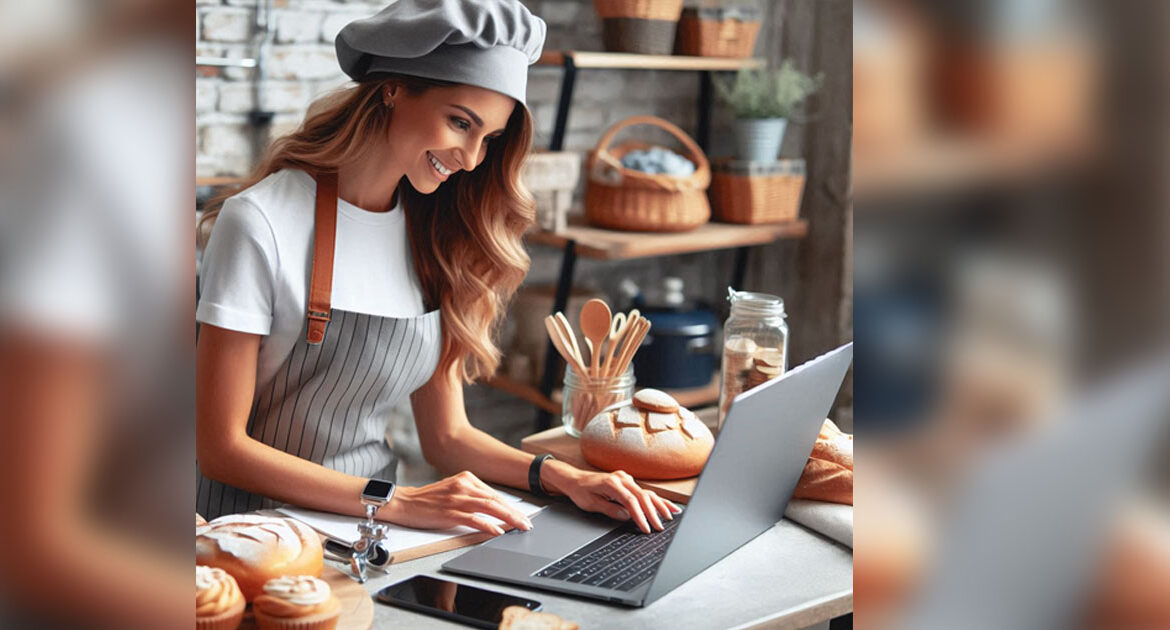 Local business owner planning digital marketing strategy
