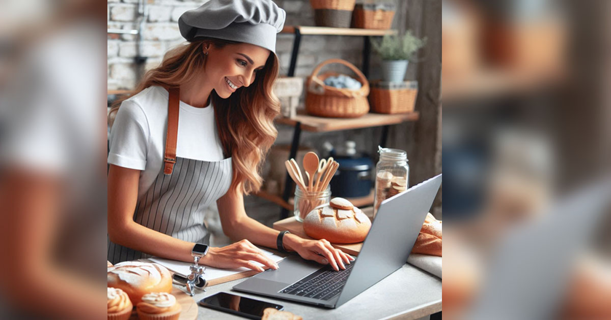 Local business owner planning digital marketing strategy